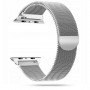 Tech-Protect MilaneseBand Apple Watch 4/5/6/7/SE 44/45 mm Edelstahl-Armband, Silber