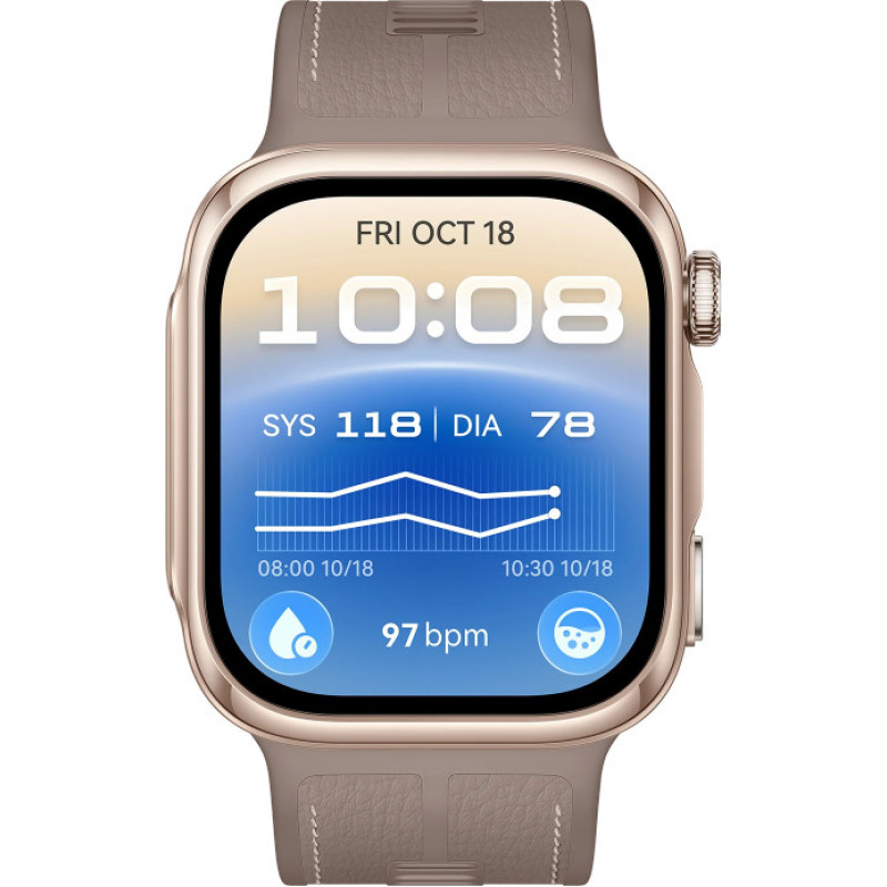 Huawei Watch D3 (Riva-B19) Smartwatch, 46 mm, Gold/Weiß