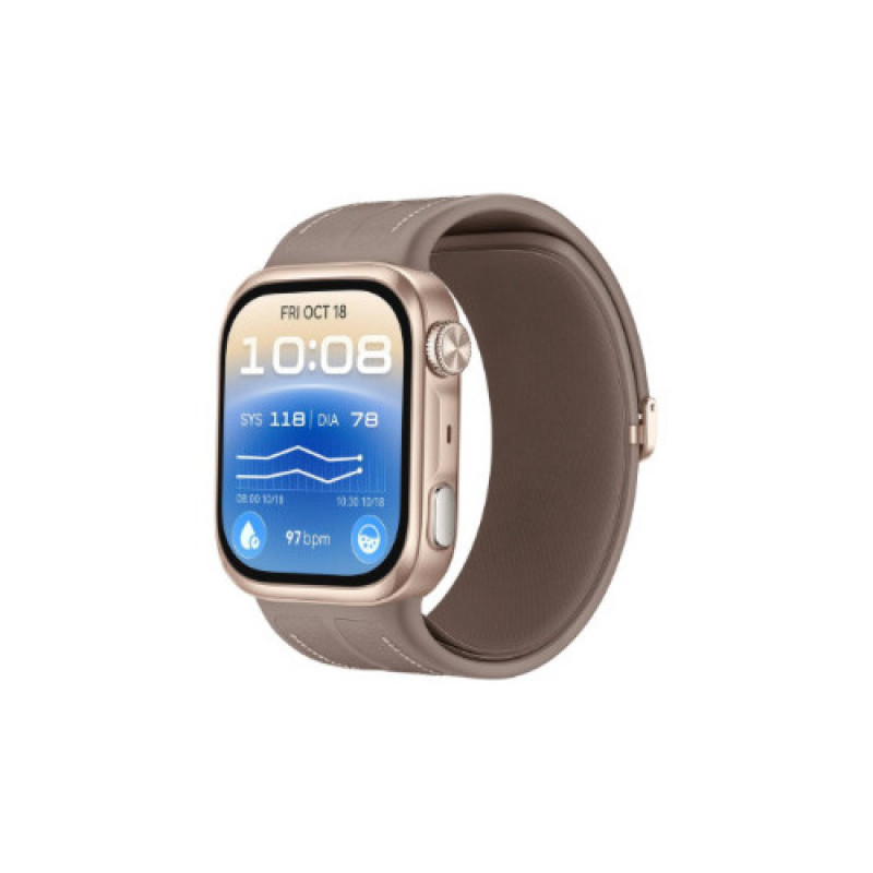 Huawei Watch D3 (Riva-B19) Smartwatch 46 mm, Mokka-Gold/Sand