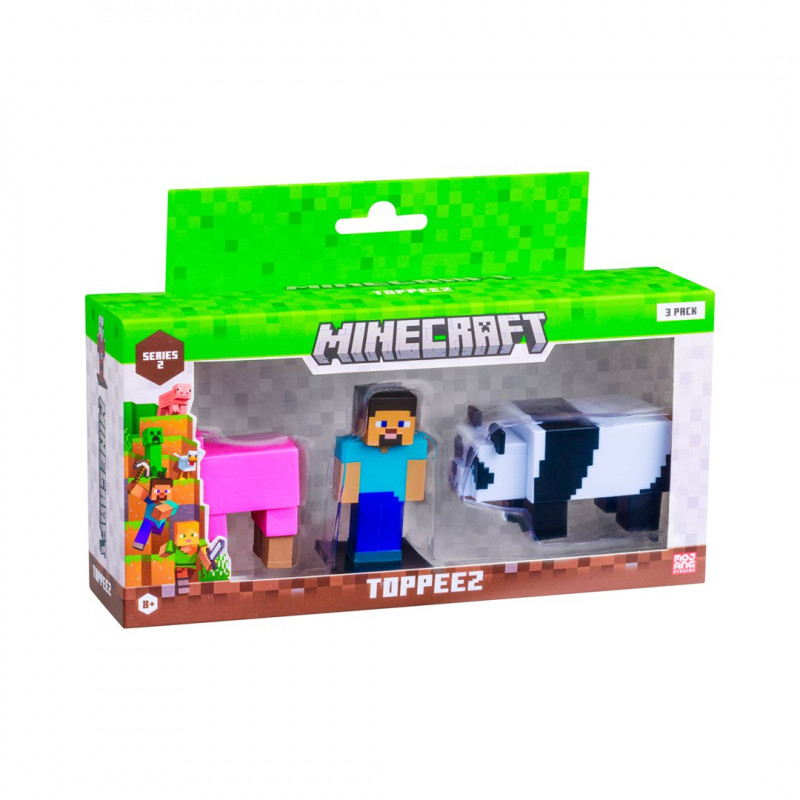 P.m.i. Kids World Minecraft S2 Figuren - 3er-Pack (Sortiment)