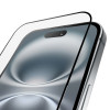 PURO Frame Panzerglas mit Rahmen für iPhone 16 Plus