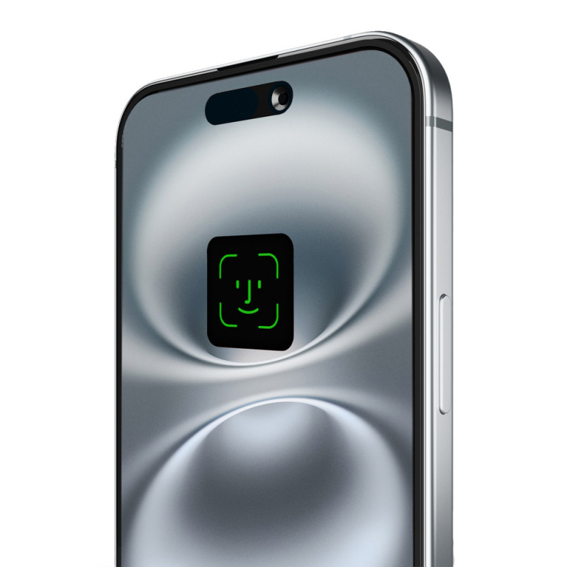 PURO Frame Panzerglas mit Rahmen für iPhone 16 Plus