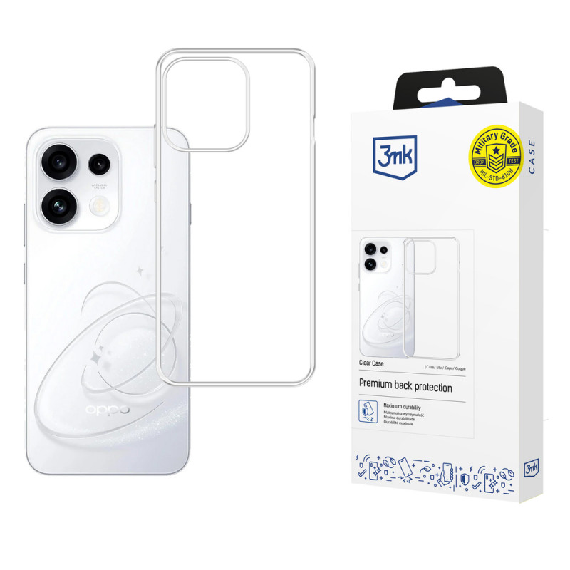 3MK transparente Hülle Oppo Reno 16 F / Reno 16 FS, transparent