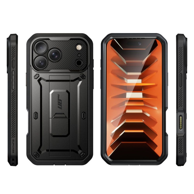 Supcase Unicorn Beetle Pro Hülle für Apple iPhone 17 Pro / 18 Pro, Schwarz