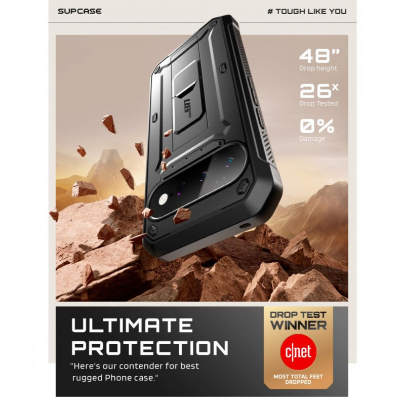 Supcase Unicorn Beetle Pro Hülle für Google Pixel 11 Pro XL, Schwarz