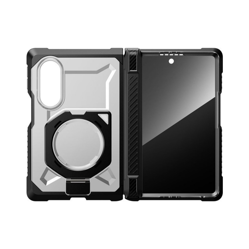 Supcase UB Grip Mag MagSafe Privacy Glashülle für Samsung Galaxy Z Fold 8, Schwarz