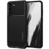 Spigen Rugged Armor Hülle für Samsung Galaxy S21 FE, Mattschwarz