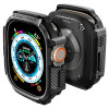 Spigen Rugged Armor Hülle für Apple Watch Ultra 49 mm, Mattschwarz