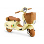 Lean Cars XW-03 Batterie-Scooter, 35 W, beige