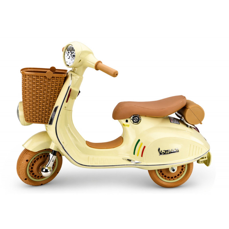 Lean Cars XW-03 Batterie-Scooter, 35 W, beige