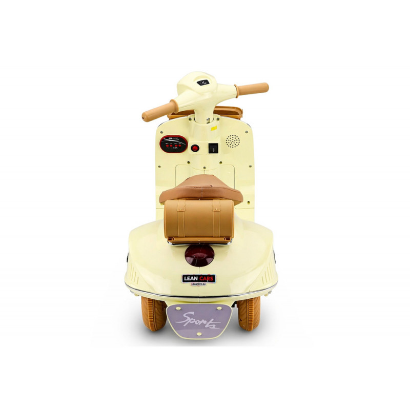 Lean Cars XW-03 Batterie-Scooter, 35 W, beige