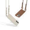 Tech-Protect MagNecklace MagSafe-Hülle mit Umhängeband für Apple iPhone 16, Beige