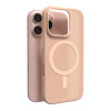 Puro Daylight MagSafe-Silikonhülle für iPhone 16 Pro Max, Beige