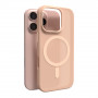 Puro Daylight MagSafe-Silikonhülle für iPhone 16 Pro Max, Beige