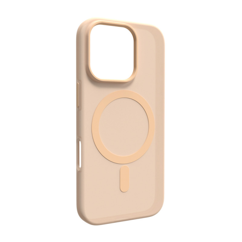 Puro Daylight MagSafe-Silikonhülle für iPhone 16 Pro Max, Beige