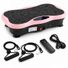 Extralink Moonwalk SpinMove Vibrationsplattform für Fitness, 200 W, pink