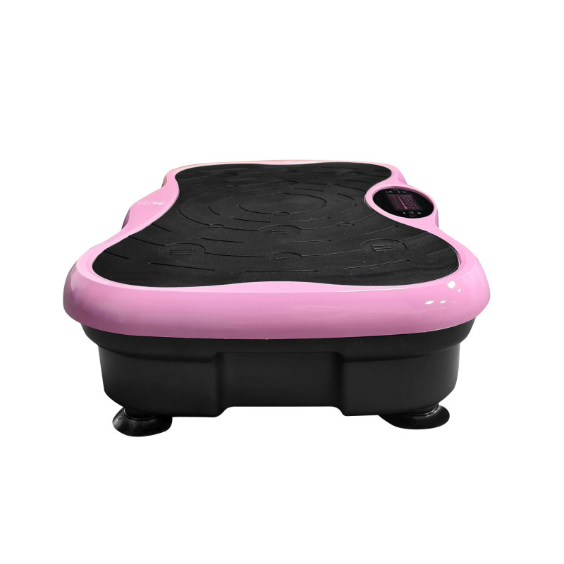 Extralink Moonwalk SpinMove Vibrationsplattform für Fitness, 200 W, pink