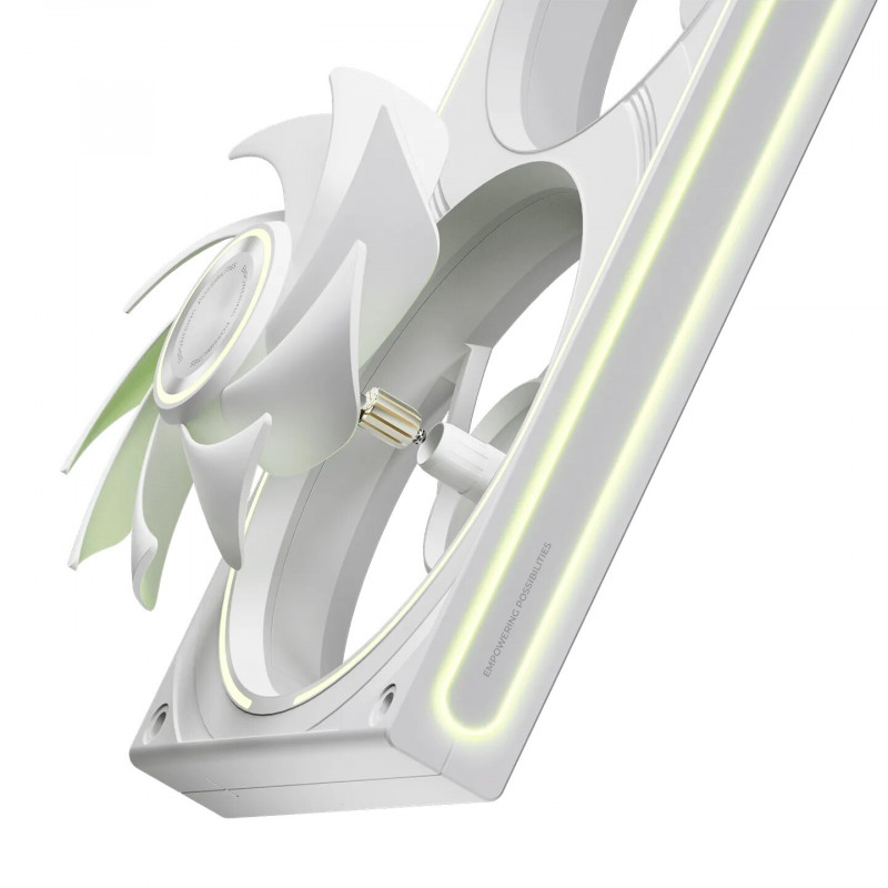 TRYX FOBR 360 mm ARGB-Gehäuselüfter, PWM, 3-in-1, weiß
