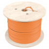 Equip 404553 Cat7 S/FTP Installationskabel als Meterware, 1000 m, halogenfrei (LSZH), orange