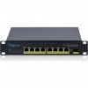 DIGITUS DN-95333 10-Gigabit-8-Port-Unmanaged-PoE+-Switch (80 W)
