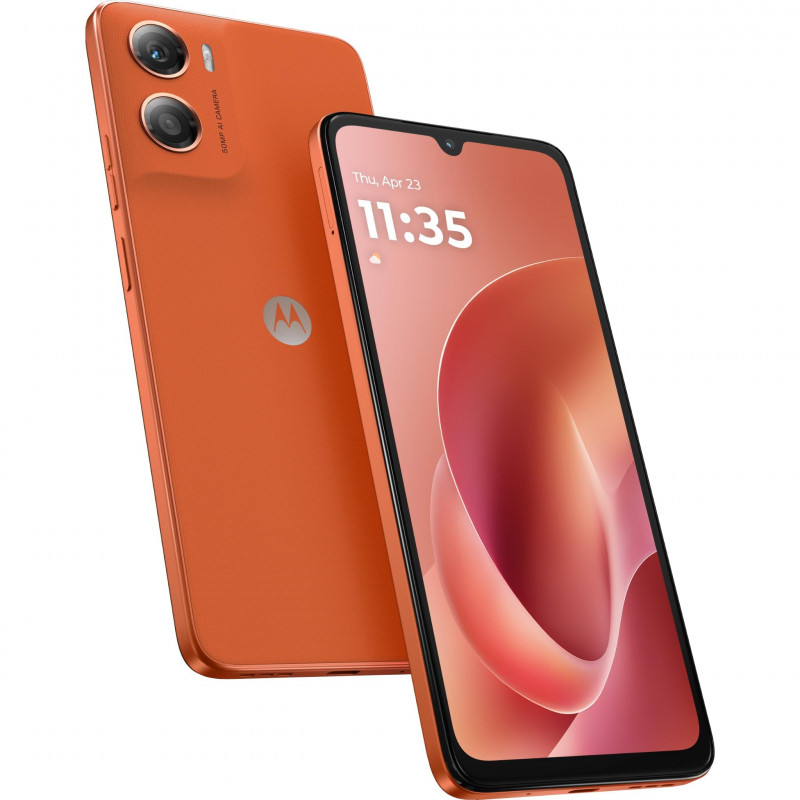 Motorola XT2535-3 Moto G06 4G Smartphone, 4 GB RAM, 64 GB, Orange (EU)