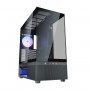 Cougar CFV220 ARGB Midi-Tower-Gehäuse mit Glaspaneel, Schwarz