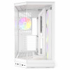 HYTE Y50 Snow White PC-Gehäuse, Weiß, Hartglas x 3