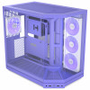 HYTE Y50 Taro Milk PC-Gehäuse, lila, Hartglas x 3