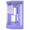HYTE Y50 Taro Milk PC-Gehäuse, lila, Hartglas x 3