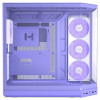 HYTE Y50 Taro Milk PC-Gehäuse, lila, Hartglas x 3