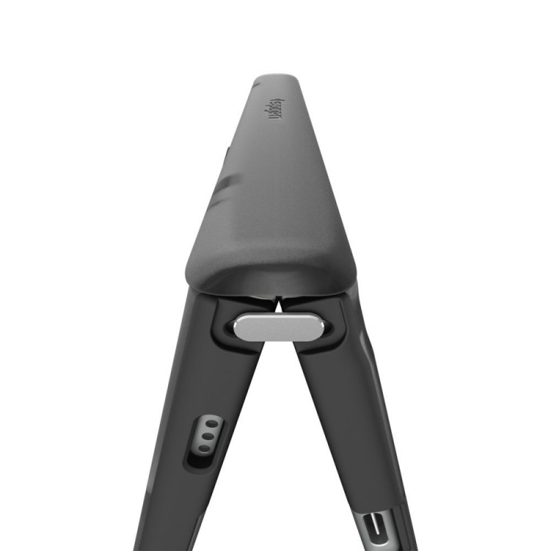 Spigen Ultra Hybrid Pro MagFit Hülle für Apple iPhone Duo, Frost Black