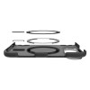 Spigen Ultra Hybrid Pro MagFit Hülle für Apple iPhone Duo, Frost Black