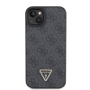 Guess GUHCP15MP4TDSCPK Apple iPhone 15 Plus / 14 Plus Hardcase, Crossbody 4G Metal Logo, Schwarz
