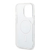 Guess GUBPP14LH4EACSB Hülle + kabelloses Ladegerät Apple iPhone 14 Pro Blau Hardcase, 4G Print, MagSafe