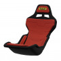 Sabelt SRP-1 Sim-Racing-Sitz, Glasfaserschale, Formel-Design, gepolstert, racing red