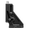 Simucube Wheelbase Mount v2 Halterung, -24 bis +20 Grad Neigung, Aluminium, Schwarz