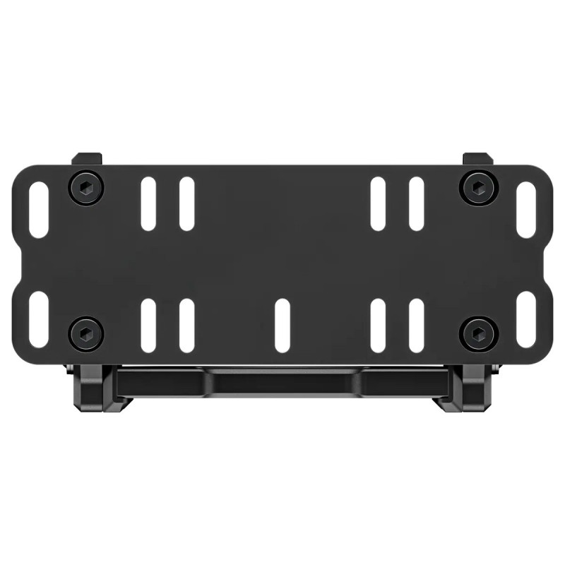Simucube Wheelbase Mount v2 Halterung, -24 bis +20 Grad Neigung, Aluminium, Schwarz
