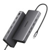Ugreen Revodok Pro 313 USB-C Laptop-Dockingstation (15978), UGR1851, 100 W, grau