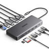Ugreen Revodok Pro 313 USB-C Laptop-Dockingstation (15978), UGR1851, 100 W, grau