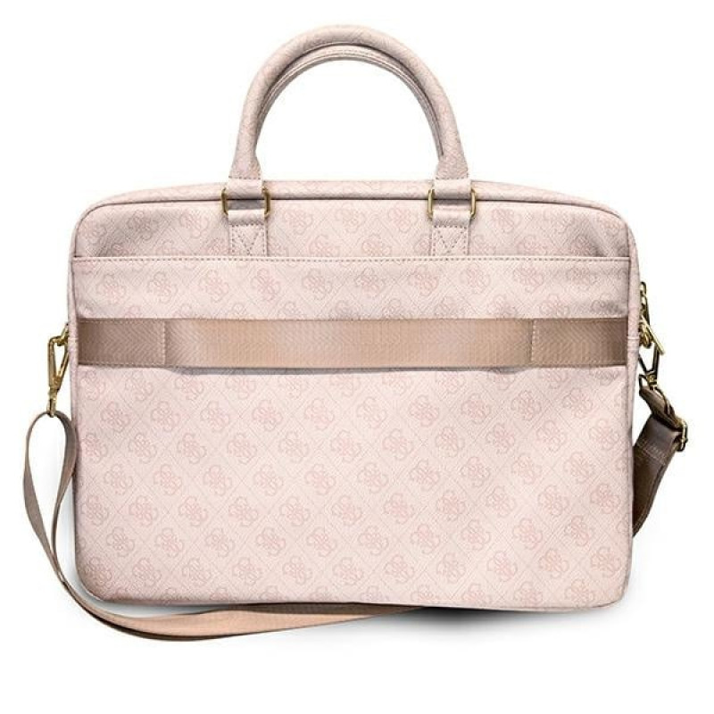 Guess GUCB15G4GFPI 15-Zoll-Laptoptasche, 4G Big Logo, pink