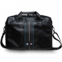 BMW BMCB15COMSCAKL Laptoptasche 15 Zoll, Carbon Blue Stripes, schwarz