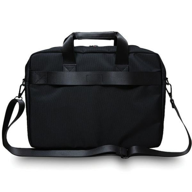 BMW BMCB15COMSCAKL Laptoptasche 15 Zoll, Carbon Blue Stripes, schwarz