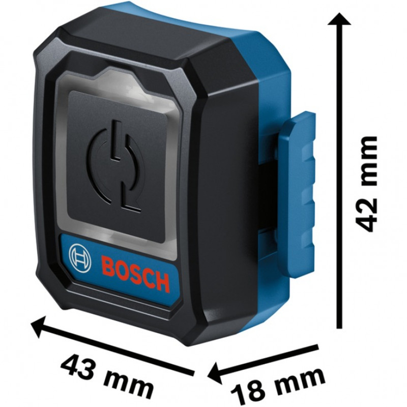 Bosch 1600A02GG1 Funk-Autostartmodul GCT 30-42 Professional, blau