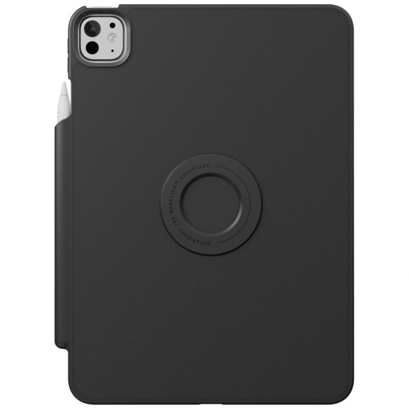 UNIQ Rovus Snapmount Magnetic 360 Rotating Detachable Tablet-Hülle für Apple iPad Pro 11 2024, schwarz