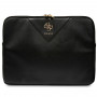 Guess GUCS16ZPGSTEGK ZIP Leather Triangle 4G Laptophülle 16", schwarz