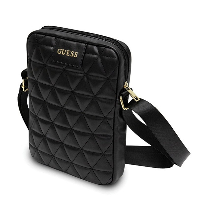 Guess GUTB10QLBK Quilted Tablet-Tasche 10", schwarz