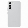 Samsung EF-VS901LJ Lederhülle für Galaxy S22, hellgrau