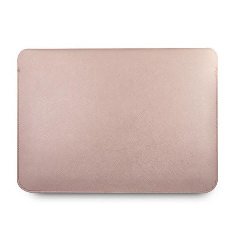 Guess GUCS13PUSASPI Saffiano Script Hülle für 13" Laptop, pink