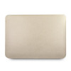 Guess GUCS13PUSASLG Saffiano Script Hülle für 13" Laptop, gold