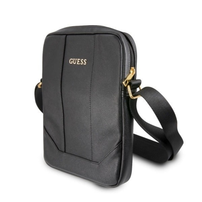 Guess GUTB10TBK Saffiano Tablet-Hülle für 10" Tablets, schwarz